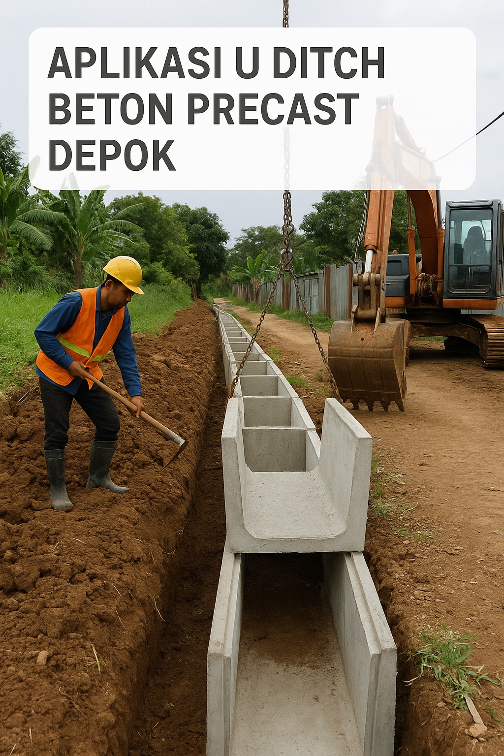Harga U Ditch Depok